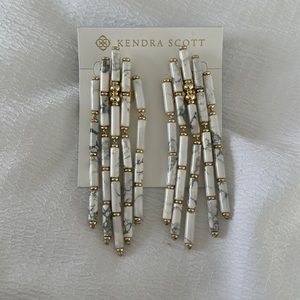 Kendra Scott ember statement earrings NWT